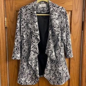 Patterned blazer
